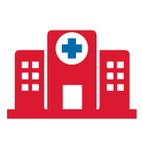Big Red Box Hospital Icon